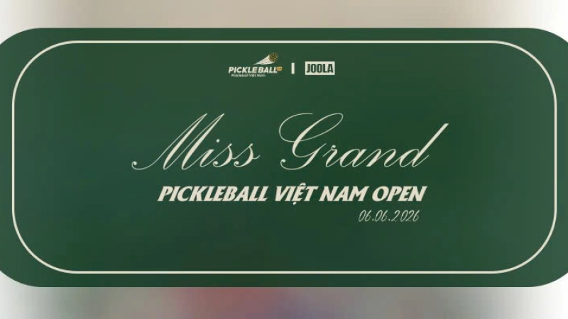 MISS GRAND PICKLEBALL VIỆT NAM OPEN - ĐÔI NỮ 4.5 PVNR