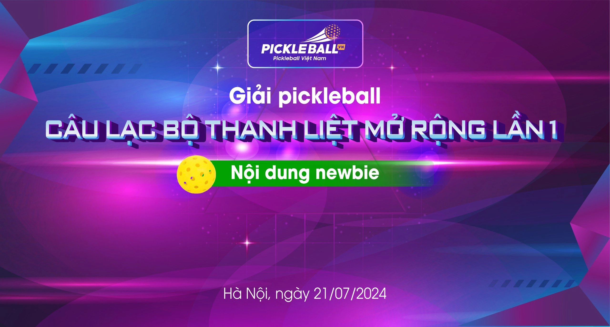 Giải Pickleball Tranh Cup Cố Đô Ninh Bình Lần Thứ IV